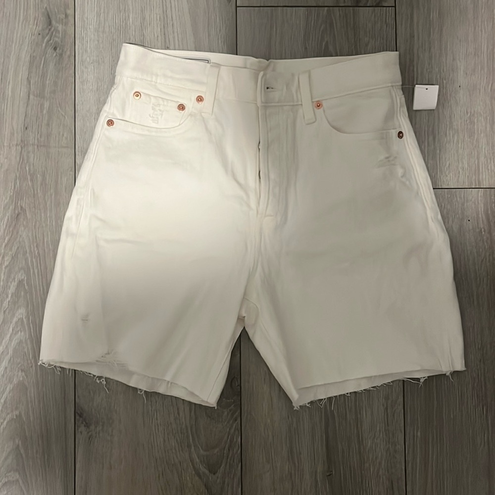 NWT GAP Cheeky Midi Short High Rise Shorts, size 27/4